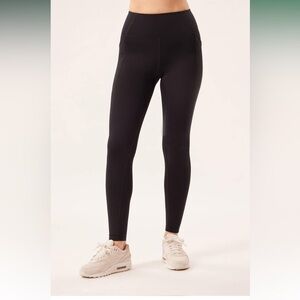 Girlfriend Collective Compressive High Waisted Pocket Leggings Black 🖤 size S